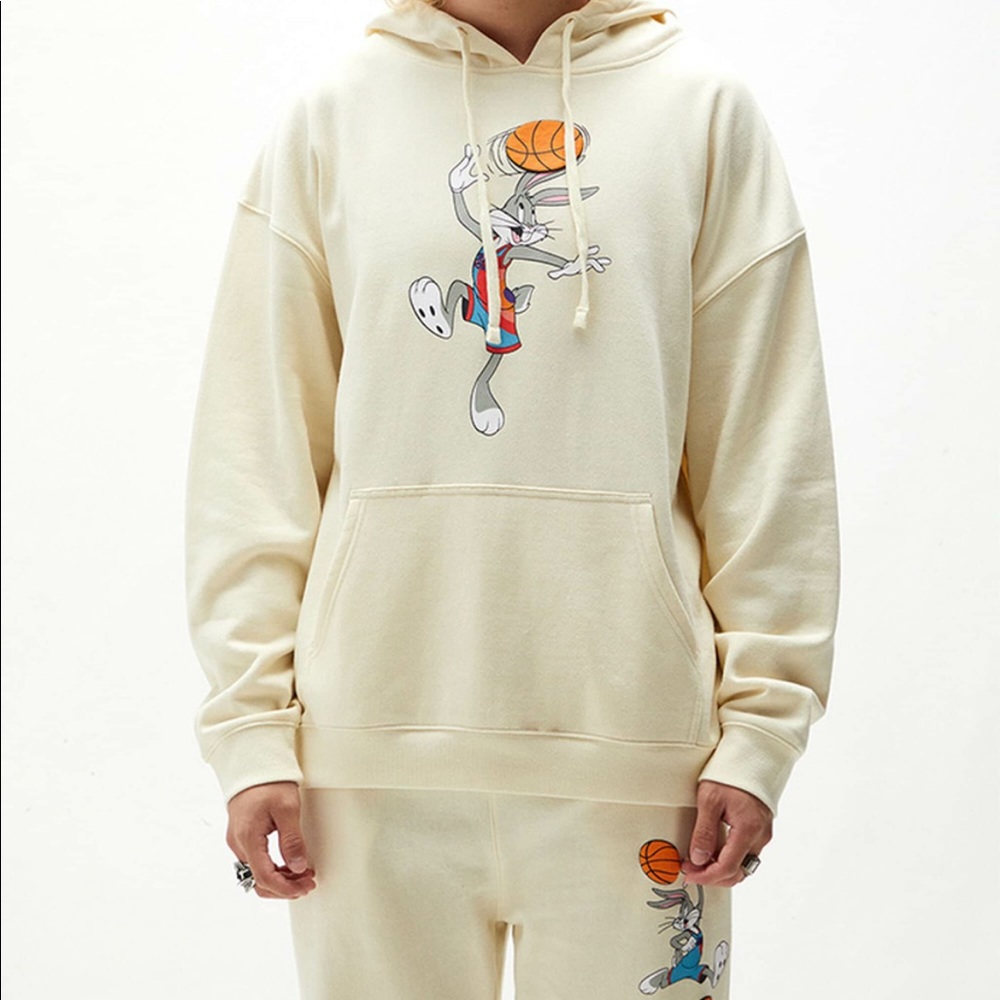Never Worn PacSun Space Jam Puff Bugs Hoodie